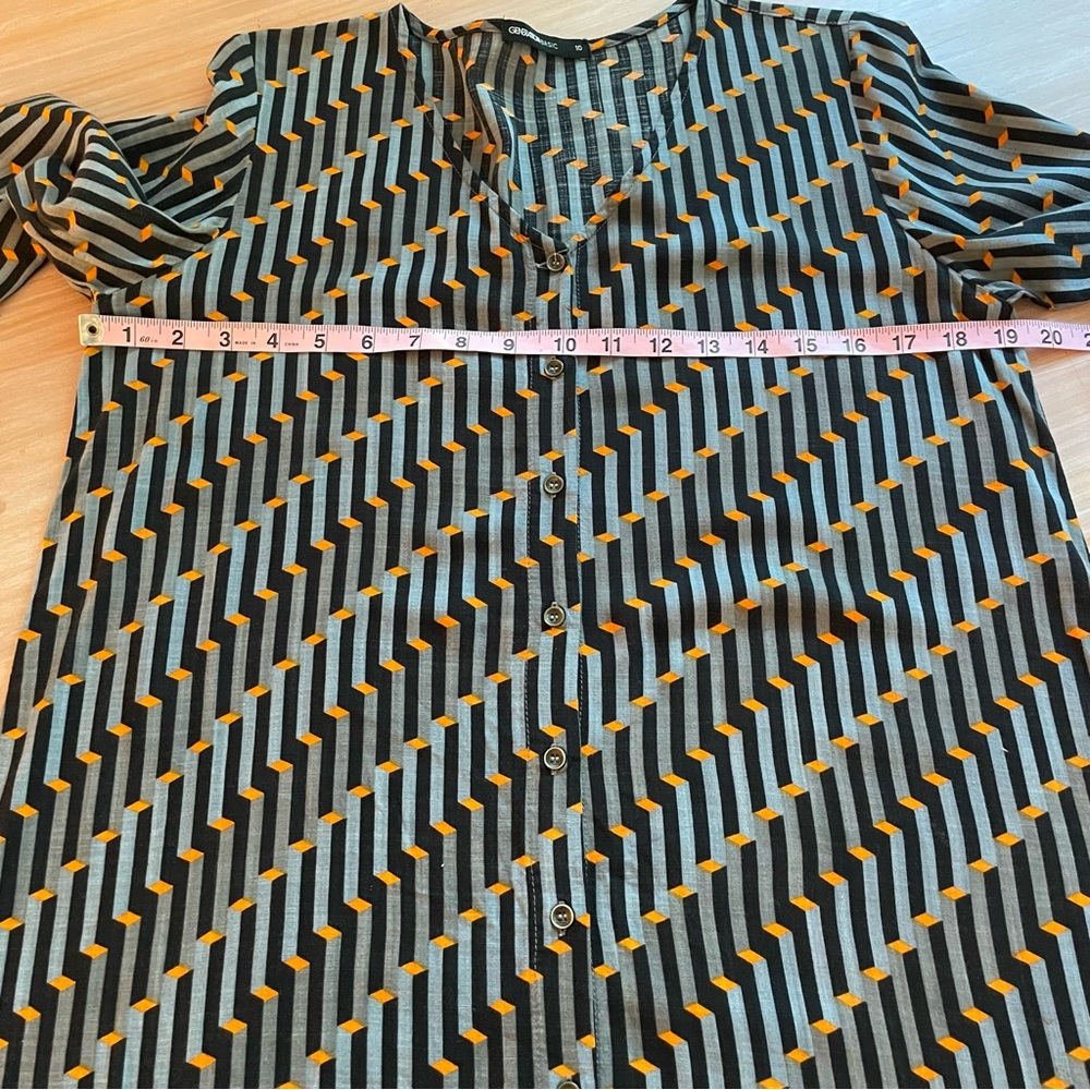 Generation Basic Cotton Long Sleeve Native Print … - image 8